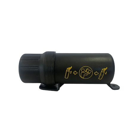 Auto Tech National Fleet Products Round Document Holder with imprint, 4.25" diameter x 12.5" length, black 1004IMPR